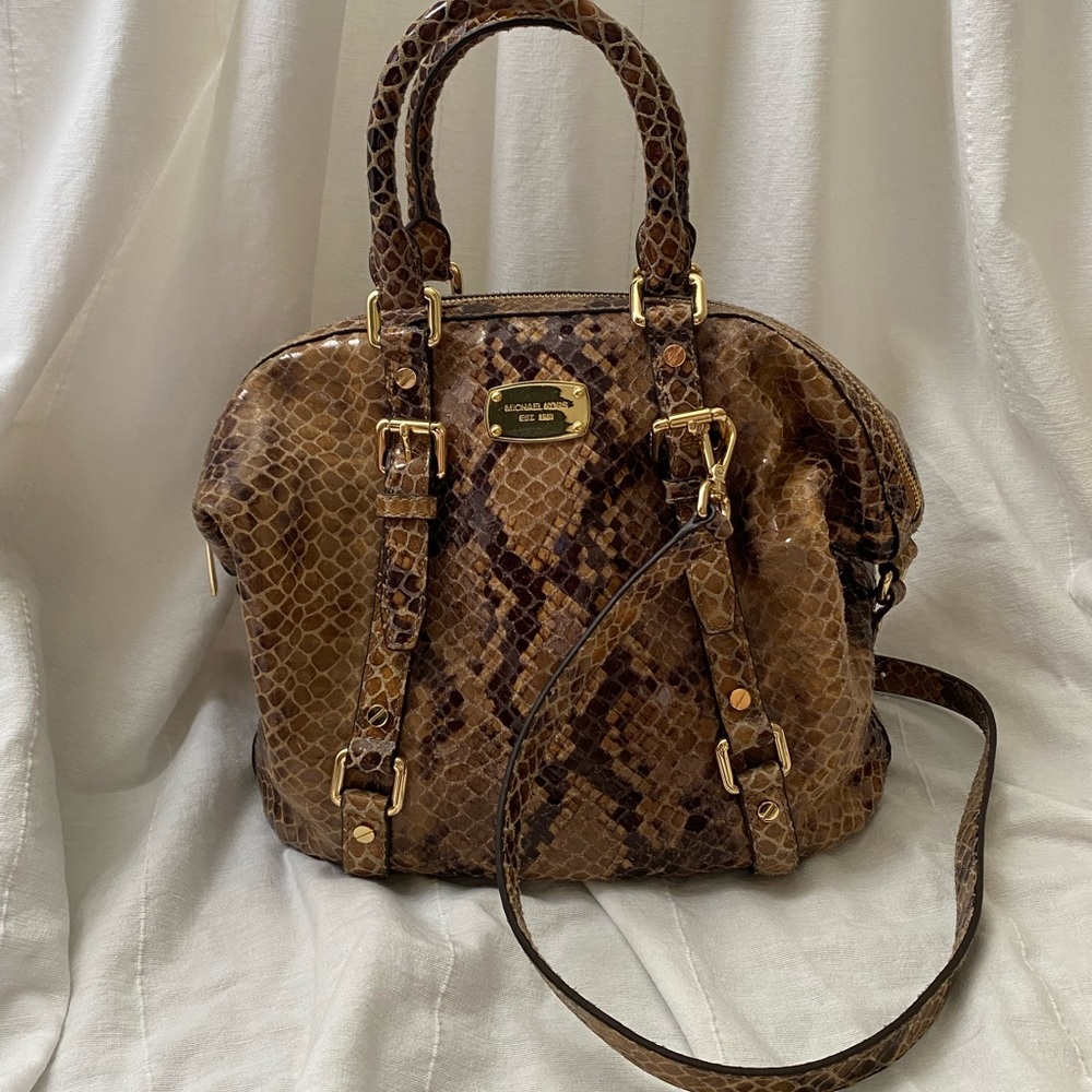 MICHAEL Michael Kors snakeskin purse